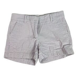 Vineyard Vines Girls 10 Seersucker Light Purple White